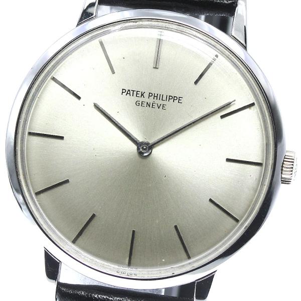 パテックフィリップ PATEK PHILIPPE 3468 カラトラバ K18WG cal.23-3...