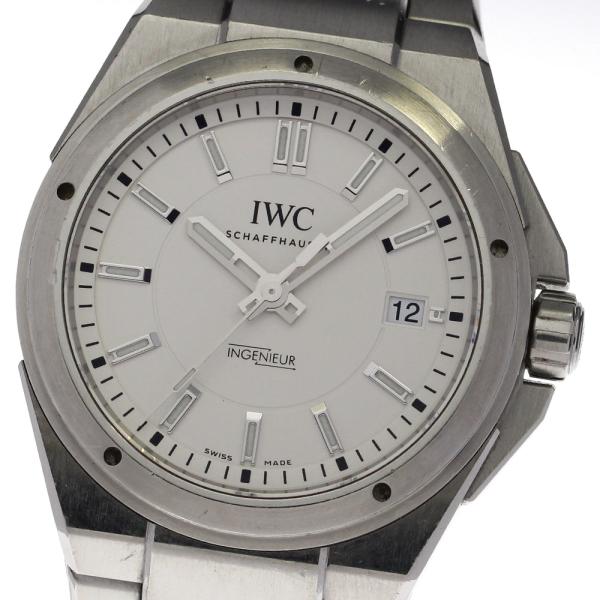 ★保証書付き【IWC SCHAFFHAUSEN】IWC インヂュニア デイト IW323904 自動...