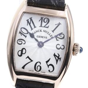 フランクミュラー FRANCK MULLER 2251QZ トノーカーベックス K18PG クォーツ...