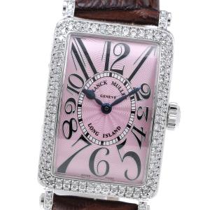 フランクミュラー FRANCK MULLER 902QZD ロングアイランド K18WG ダイヤベゼ...