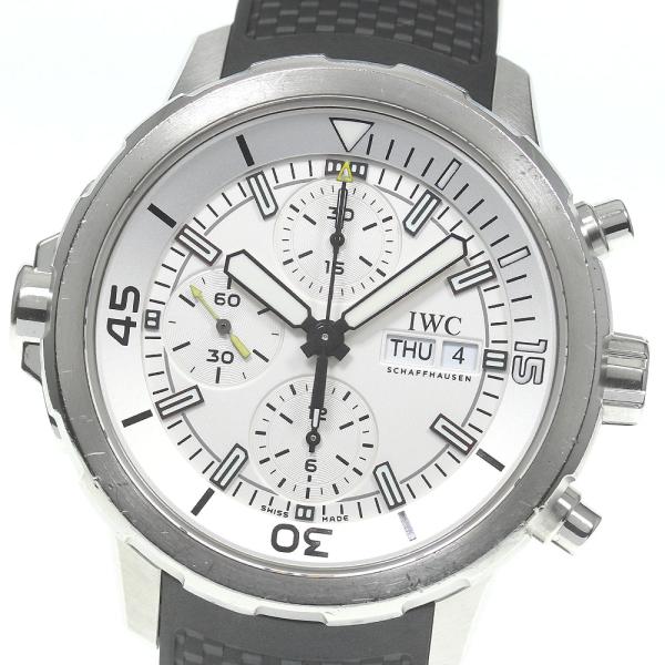 ★保証書付き【IWC SCHAFFHAUSEN】IWC アクアタイマー クロノグラフ IW37680...