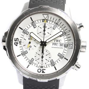 IWCシャフハウゼン アクアタイマー 腕時計 IW354805 42mm メンズ