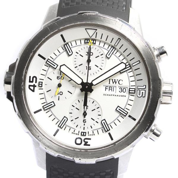 IWC SCHAFFHAUSEN IW376801 アクアタイマー クロノグラフ 自動巻き メンズ ...