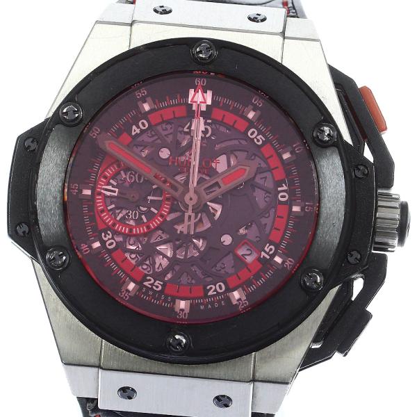 ★箱付き【HUBLOT】ウブロ キングパワー UEFAユーロ2012 ポーランド 716NM.129...