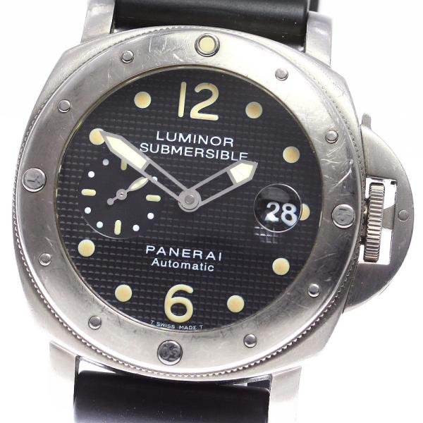 訳あり パネライ PANERAI PAM00025 ルミノール サブマーシブル スモールセコンド 自...