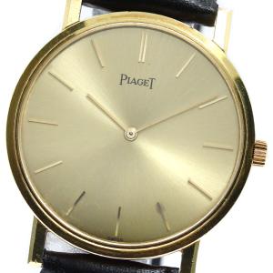 ピアジェ PIAGET 963349 ラウンド メカニカル K18YG 手巻き メンズ _75128...