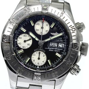 訳あり ブライトリング BREITLING A13340 スーパーオーシャン クロノグラフ デイデイ...