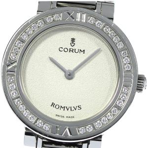 コルム CORUM 165.128.47 V459 ロムルス ダイヤベゼル クォーツ レディース _754205【ev20】｜closer0510