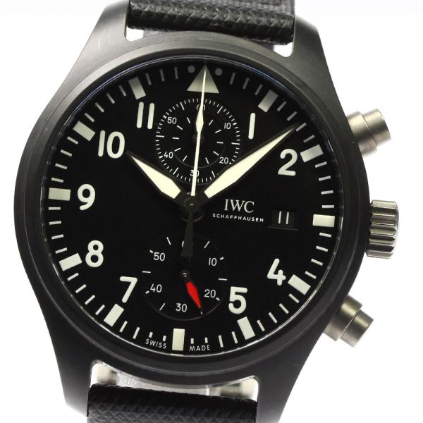 IWC IWC SCHAFFHAUSEN IW389001 パイロット・ウォッチ トップガン クロノ...