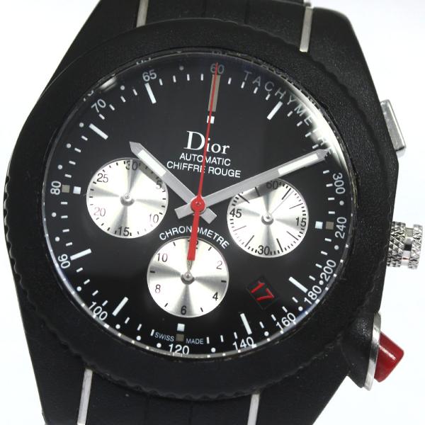 訳あり ディオール Dior CD084840R001 ディオール シフルルージュ クロノ ブラック...