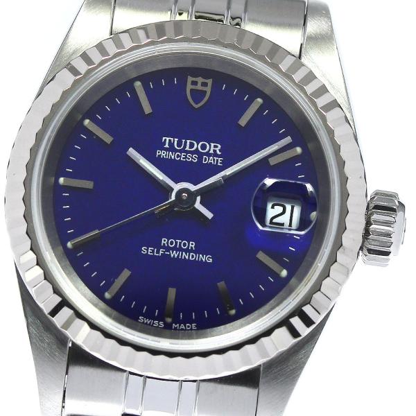 訳あり チュードル TUDOR 92414 プリンセス デイト WGベゼル 自動巻き レディース _...