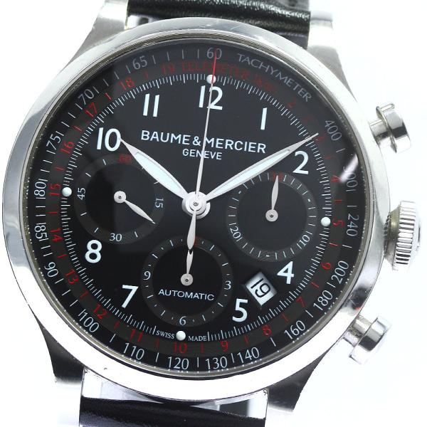 ボーム＆メルシェ Baume &amp; Mercier 65687 ケープランド クロノグラフ 自動巻き ...