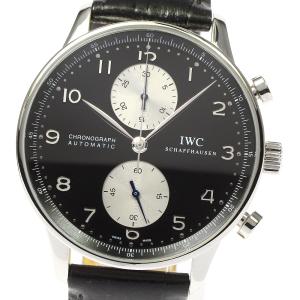 IWC IWC SCHAFFHAUSEN IW371404 ポルトギーゼ クロノグラフ 自動巻き メンズ 美品 保証書付き_773774｜closer0510