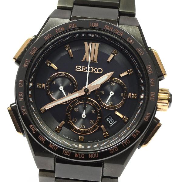 セイコー SEIKO SAGA214/8B92-0AH0 ブライツ フライトエキスパート ソーラー電...