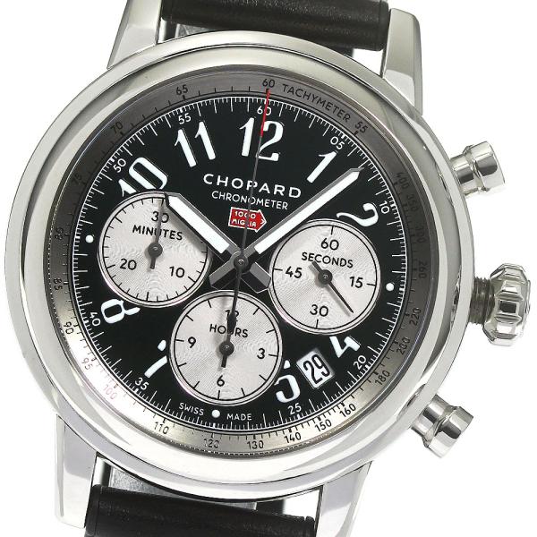 ベルト訳あり ショパール Chopard 8589 ミッレミリア クロノグラフ デイト 自動巻き メ...