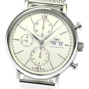 IWC IWC SCHAFFHAUSEN IW391028 ポートフィノ クロノグラフ デイデイト ...