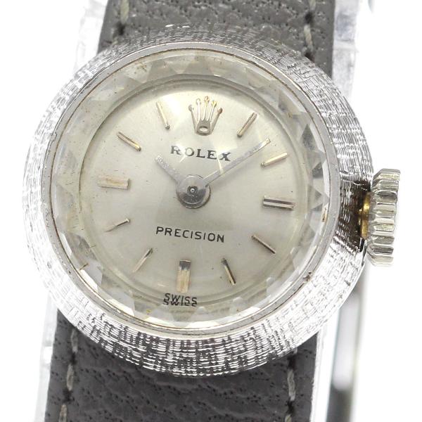 ジャンク ロレックス ROLEX 2025 カメレオン Cal.1400 K18WG 手巻き レディ...