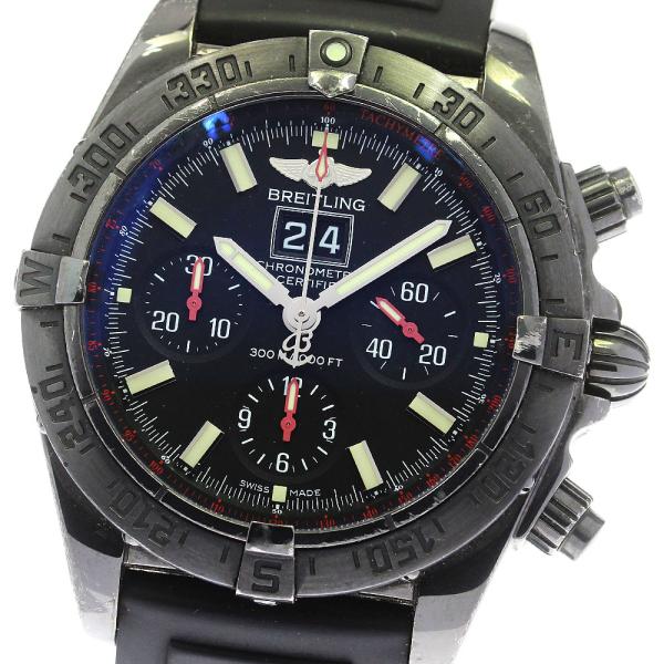 ブライトリング BREITLING M44359 ブラックバード クロノグラフ 世界2000本限定 ...