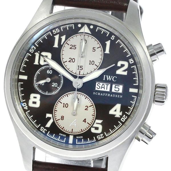 IWC SCHAFFHAUSEN IW371709 パイロットウォッチ クロノ アントワーヌ ド サ...
