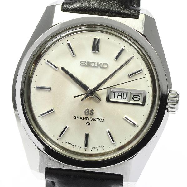 セイコー SEIKO 6146-8000 グランドセイコー ハイビート デイデイト 自動巻き メンズ...