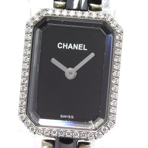 シャネル CHANEL H2163 プルミエール ダイヤベゼル クォーツ レディース 保証書付き_793587｜closer0510