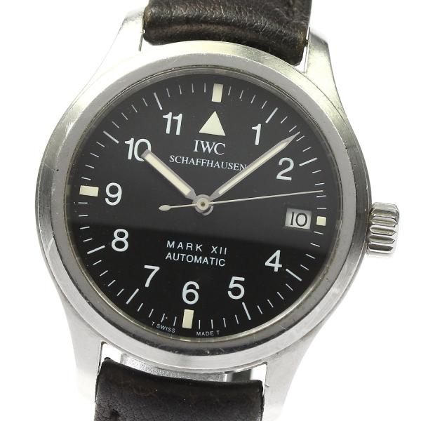 IWC IWC SCHAFFHAUSEN IW324101 パイロットウォッチ マークXII デイト...