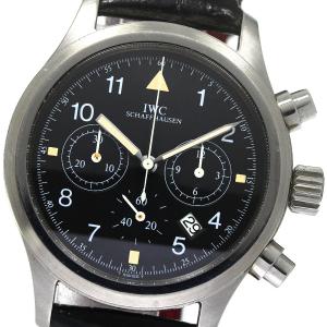 IWC SCHAFFHAUSEN IW374101 フリーガー クロノグラフ クォーツ メンズ _7...