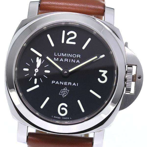 パネライ PANERAI PAM00005 ルミノールマリーナ スモールセコンド 手巻き メンズ 良...