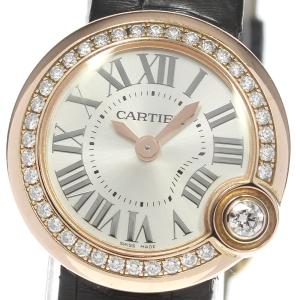 カルティエ CARTIER WJBL0004 バロン ブラン ドゥ カルティエ K18PG クォーツ...