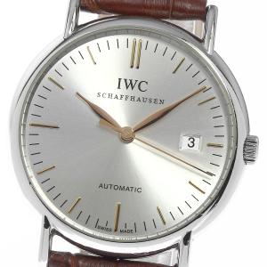 IWC IWC SCHAFFHAUSEN IW356303 ポートフィノ デイト 自動巻き メンズ _799573｜closer0510