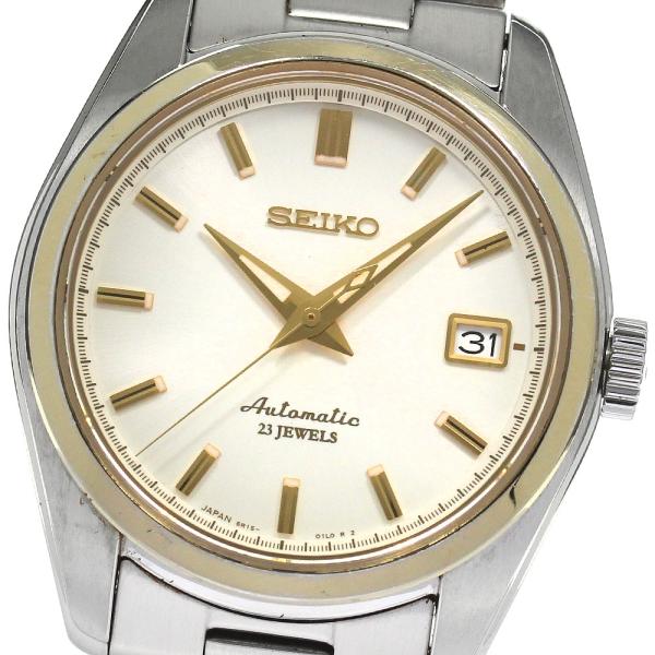 セイコー SEIKO 6R15-00C0/SARB070 メカニカル デイト 自動巻き メンズ _8...