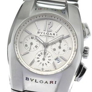 訳あり ブルガリ BVLGARI EG35SCH エルゴン クロノグラフ 自動巻き ボーイズ 箱・保...