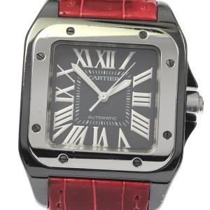 カルティエ CARTIER W2020008 サントス100 MM 自動巻き ボーイズ _80234...