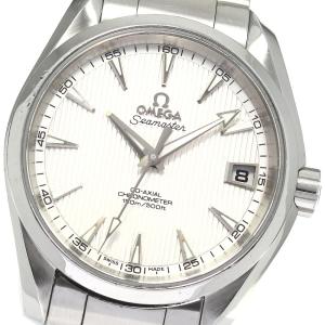 ☆美品★箱・保証書付き【OMEGA】オメガ シーマスター アクアテラ 231.10.34.20.55.001 コーアクシャル 12Pダイヤ 自動巻き レディース OMEGA（オメガ） OMEGA 231.10.34.20.55.001 シーマスター アクアテラ