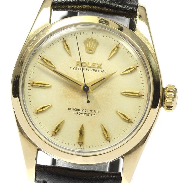 ロレックス ROLEX 6634 オイスターパーペチュアル Cal.1030 自動巻き ボーイズ 箱...