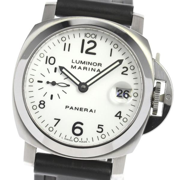 パネライ PANERAI PAM00049 ルミノール マリーナ デイト スモールセコンド 自動巻き...