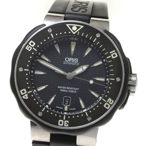 オリス ORIS 7646 プロダイバー デイト 自動巻き メンズ _805922