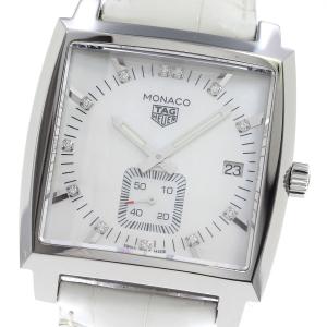 タグホイヤー TAG HEUER WAW131B モナコ 12Pダイヤ クォーツ メンズ 良品 _8...