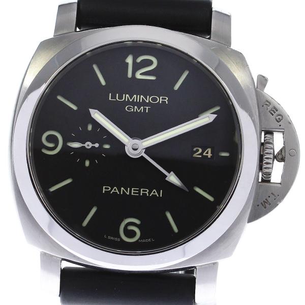 パネライ PANERAI PAM00320 ルミノール 1950 3デイズ GMT 自動巻き メンズ...