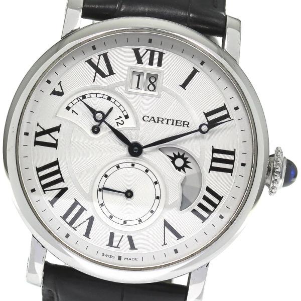 カルティエ CARTIER W1556368 ロトンド ドゥ カルティエ グランドデイト レトログラ...