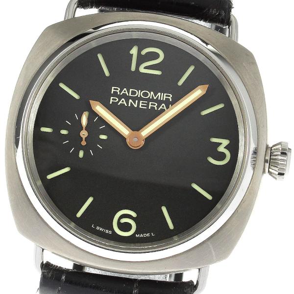 パネライ PANERAI PAM00338 ラジオミール スモールセコンド 手巻き メンズ 箱・保証...