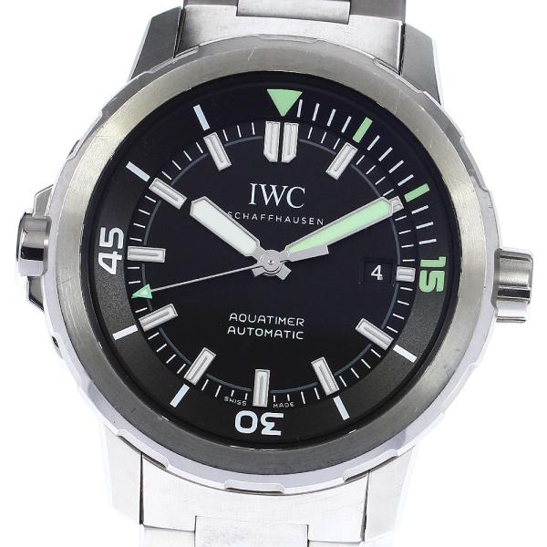 IWC IWC SCHAFFHAUSEN IW329002 アクアタイマー デイト 自動巻き メンズ...