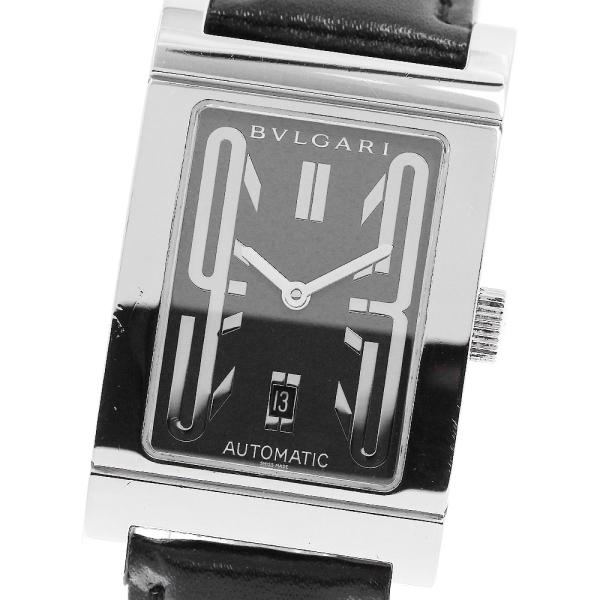 ブルガリ BVLGARI RT45S レッタンゴロ デイト 自動巻き メンズ _811023