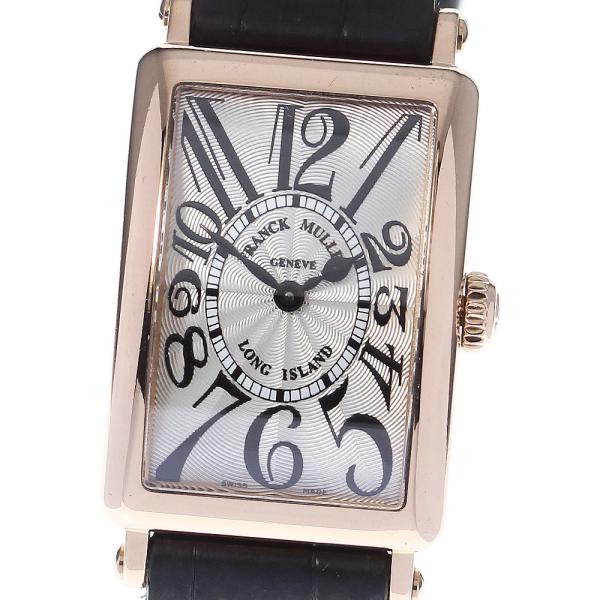 フランクミュラー FRANCK MULLER 902QZ ロングアイランド K18PG クォーツ レ...