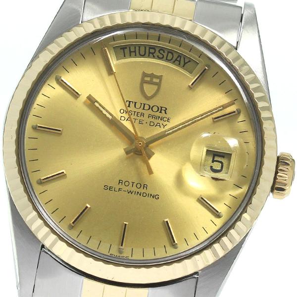 チュードル TUDOR 94613 オイスタープリンス デイトデイ K18YGベゼル cal.283...