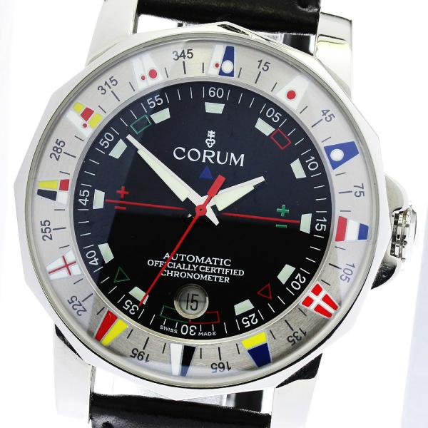 コルム CORUM 982.630.20 アドミラルズカップ デイト 自動巻き メンズ _81326...