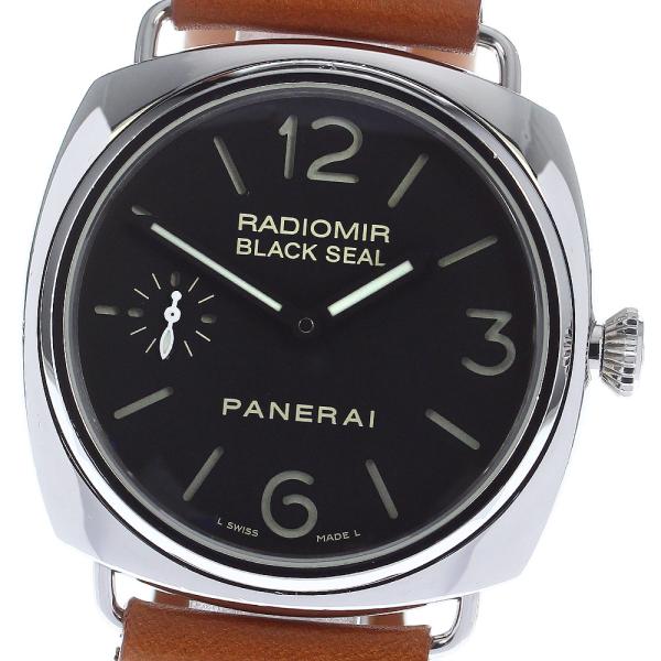 パネライ PANERAI PAM00183 ラジオミール ブラックシール スモールセコンド 手巻き ...