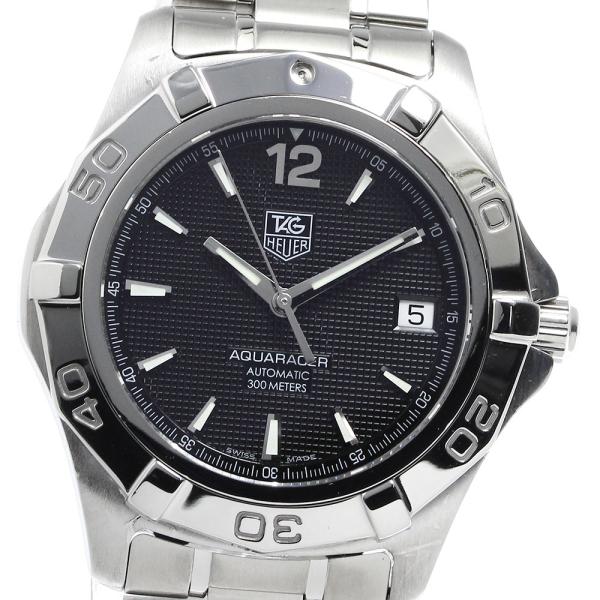 タグホイヤー TAG HEUER WAF2110 アクアレーサー デイト 自動巻き メンズ 良品 _...