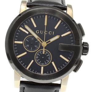 グッチ GUCCI 101.2/YA101203 Gクロノ クォーツ メンズ _814646｜closer0510