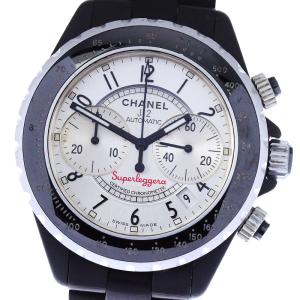 シャネル CHANEL H2561 J12 マリーン38 デイト 自動巻き メンズ  